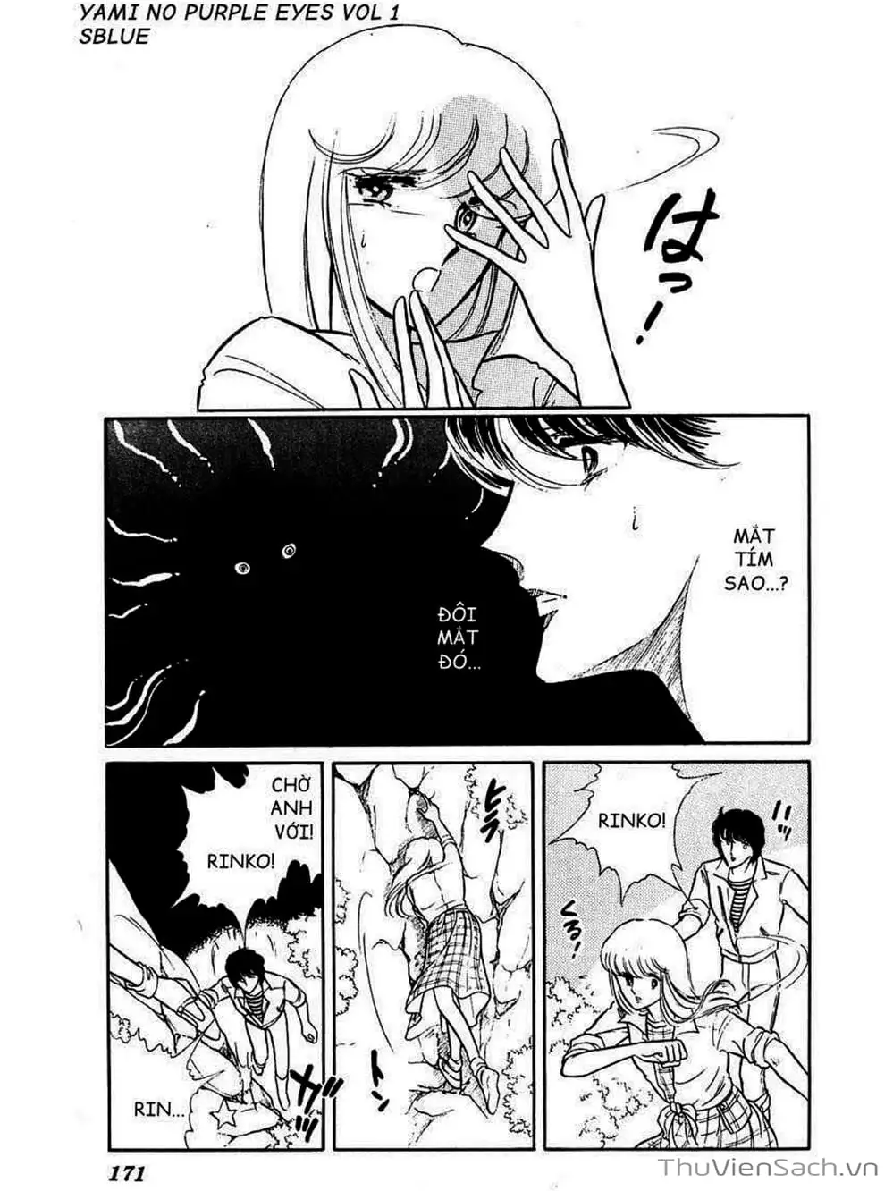 Truyện Tranh Cô Bé Huyền Bí - Yami No Purple Eyes trang 6