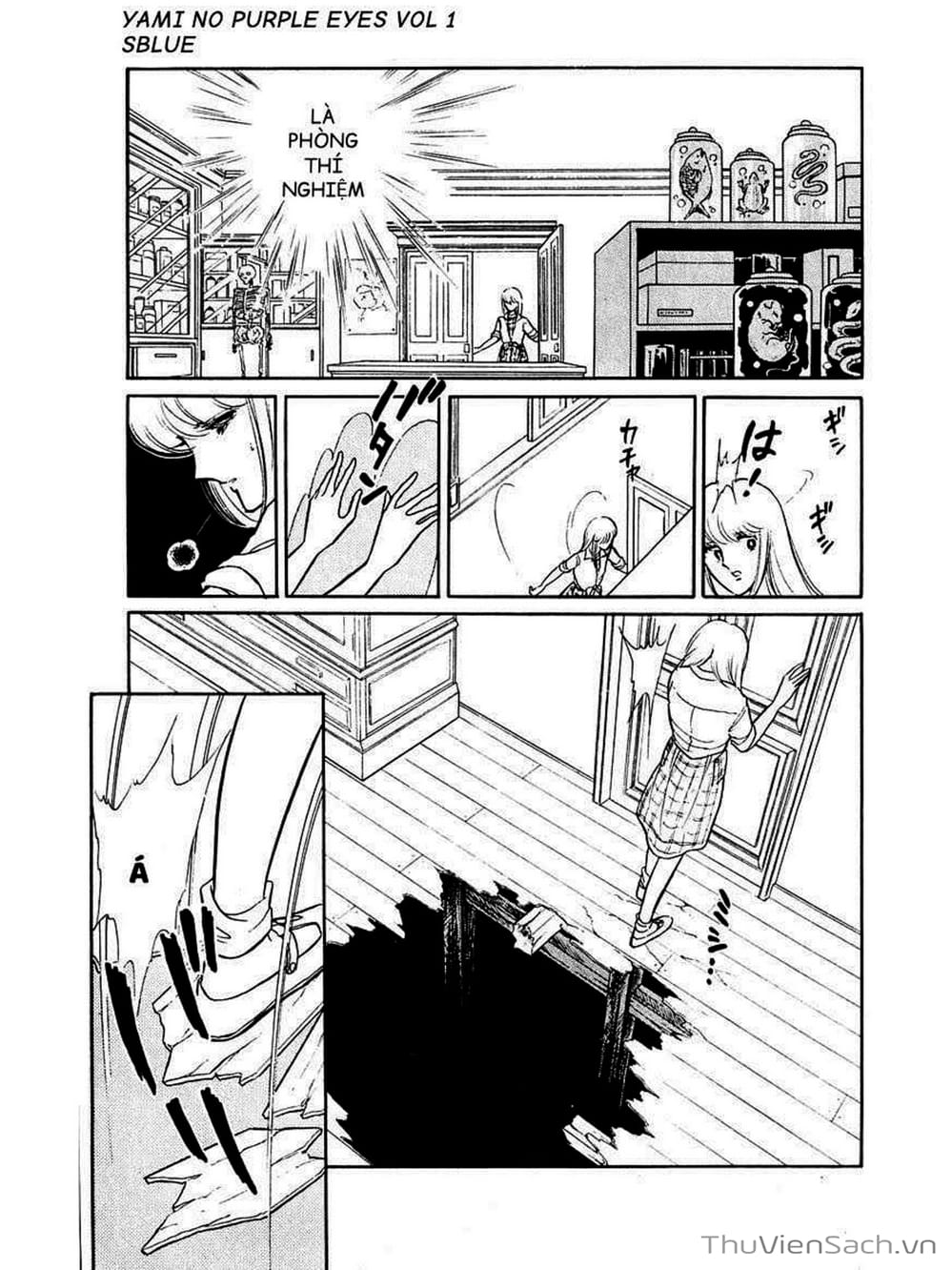 Truyện Tranh Cô Bé Huyền Bí - Yami No Purple Eyes trang 6