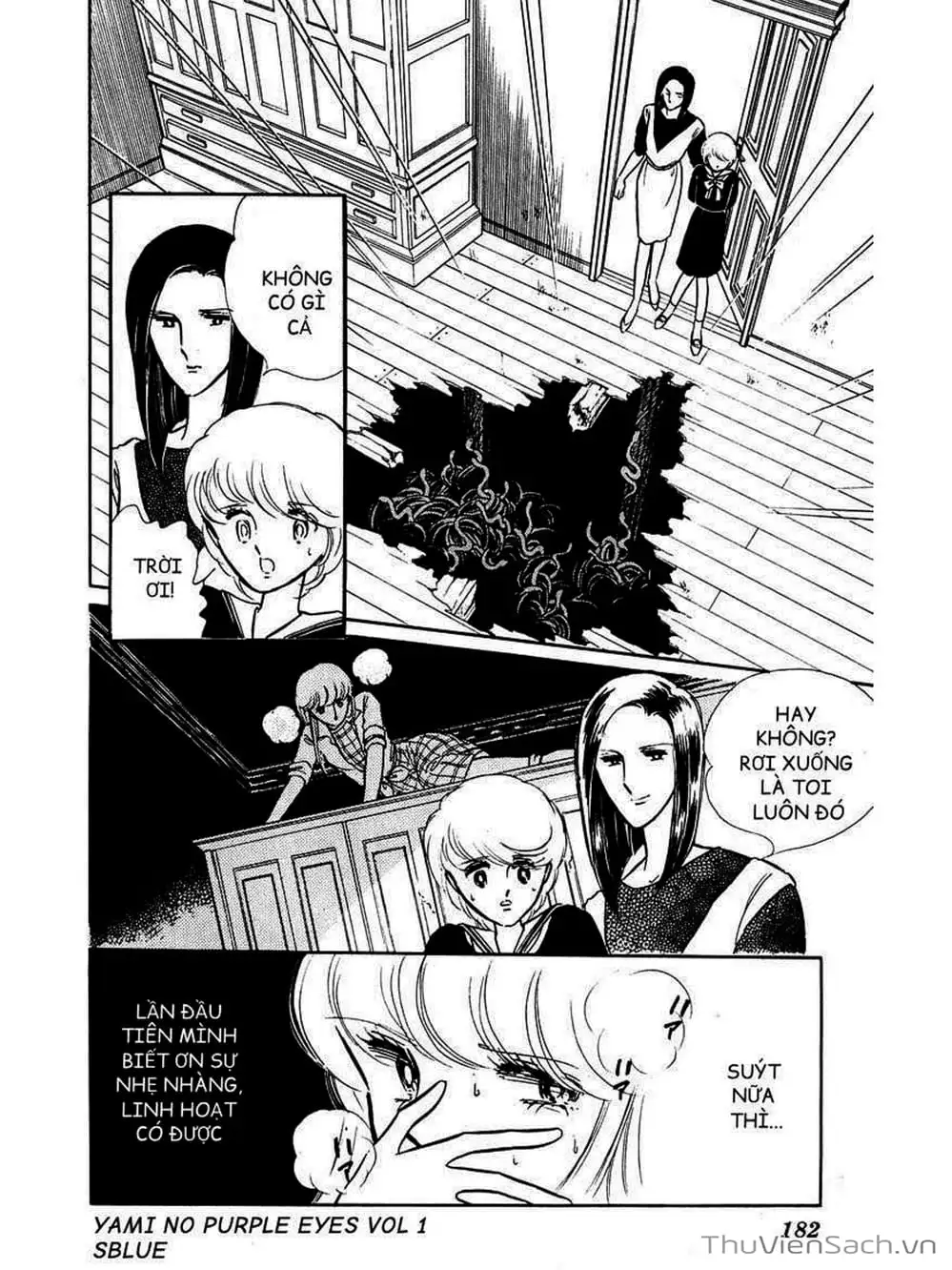 Truyện Tranh Cô Bé Huyền Bí - Yami No Purple Eyes trang 6