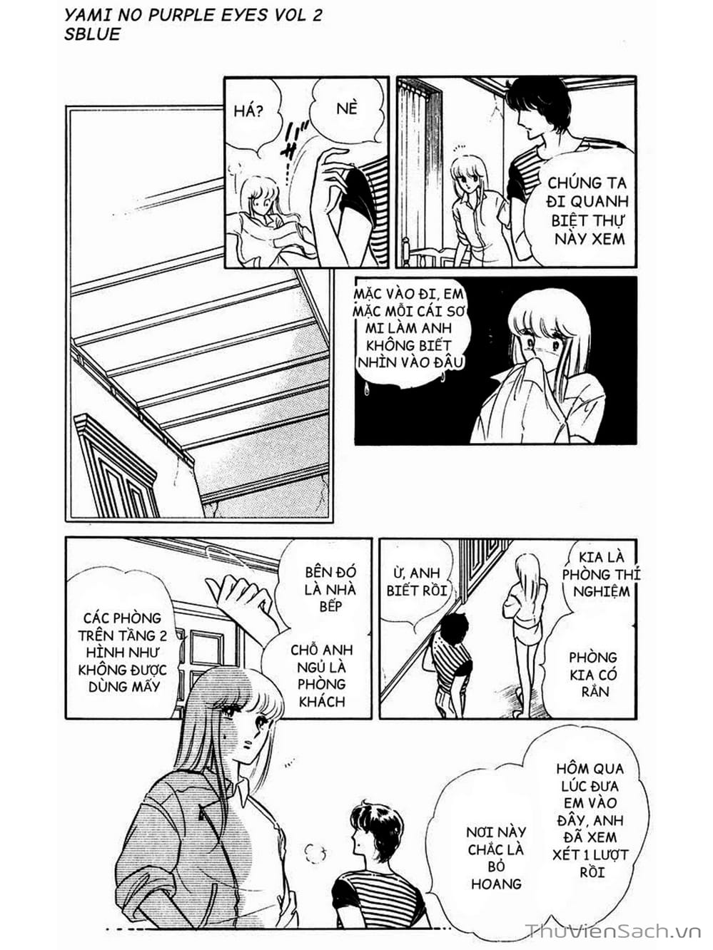 Truyện Tranh Cô Bé Huyền Bí - Yami No Purple Eyes trang 6