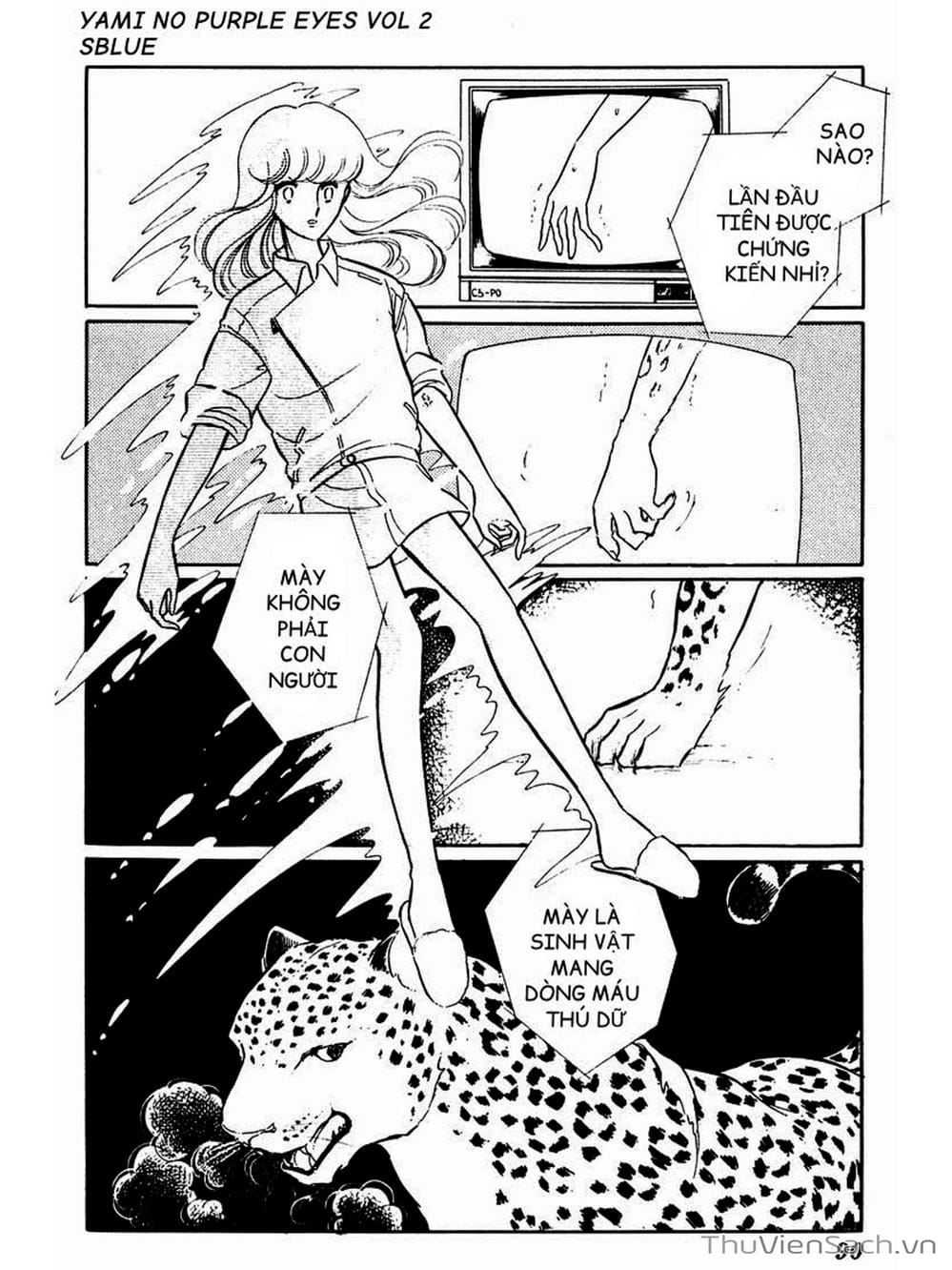 Truyện Tranh Cô Bé Huyền Bí - Yami No Purple Eyes trang 6
