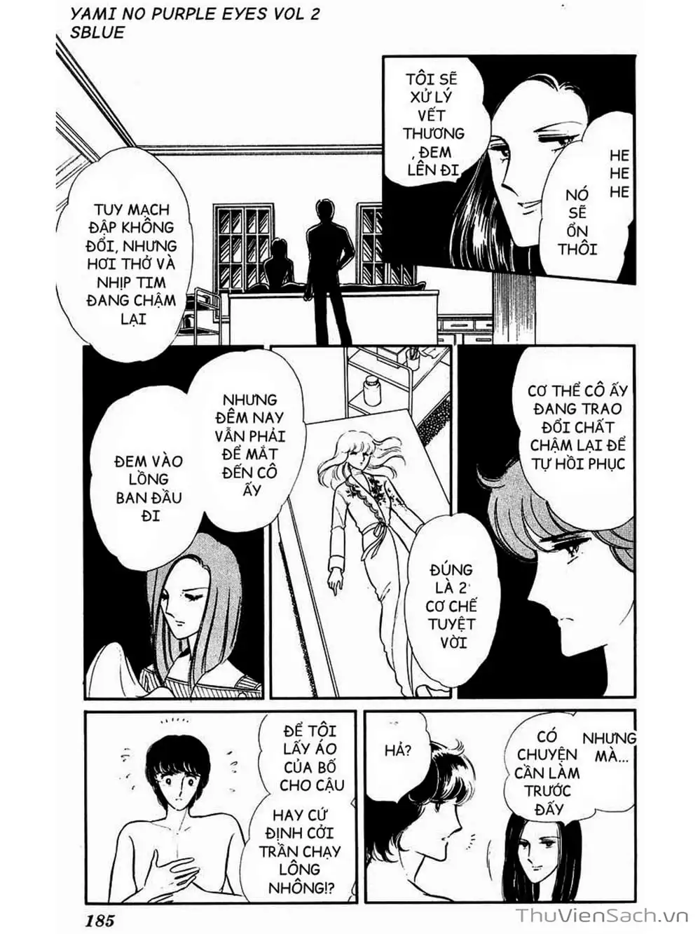 Truyện Tranh Cô Bé Huyền Bí - Yami No Purple Eyes trang 6