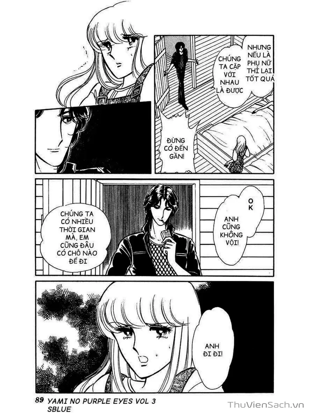 Truyện Tranh Cô Bé Huyền Bí - Yami No Purple Eyes trang 6