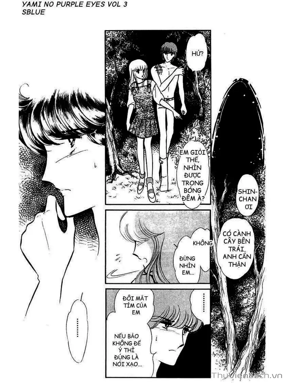Truyện Tranh Cô Bé Huyền Bí - Yami No Purple Eyes trang 6