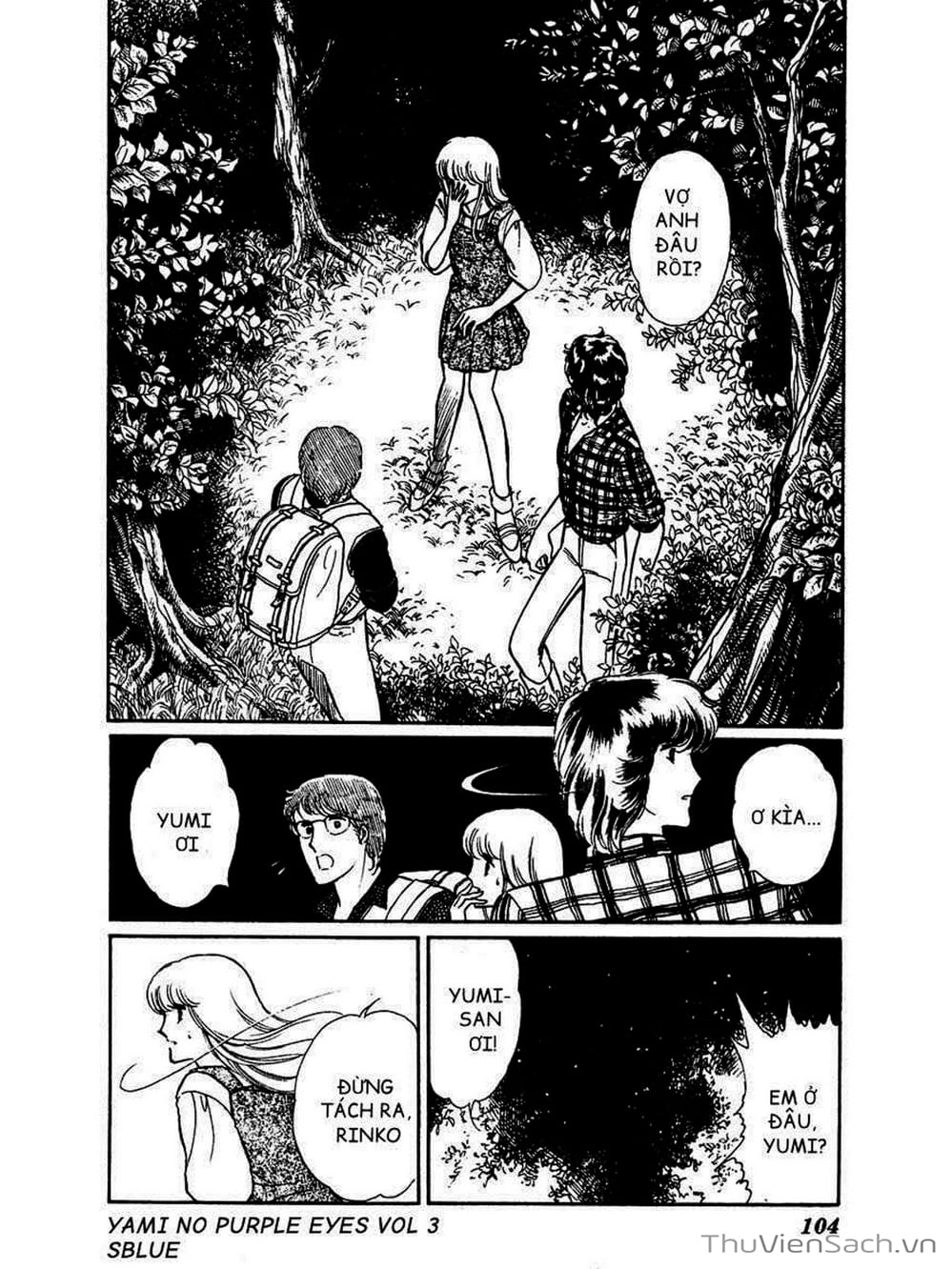 Truyện Tranh Cô Bé Huyền Bí - Yami No Purple Eyes trang 6