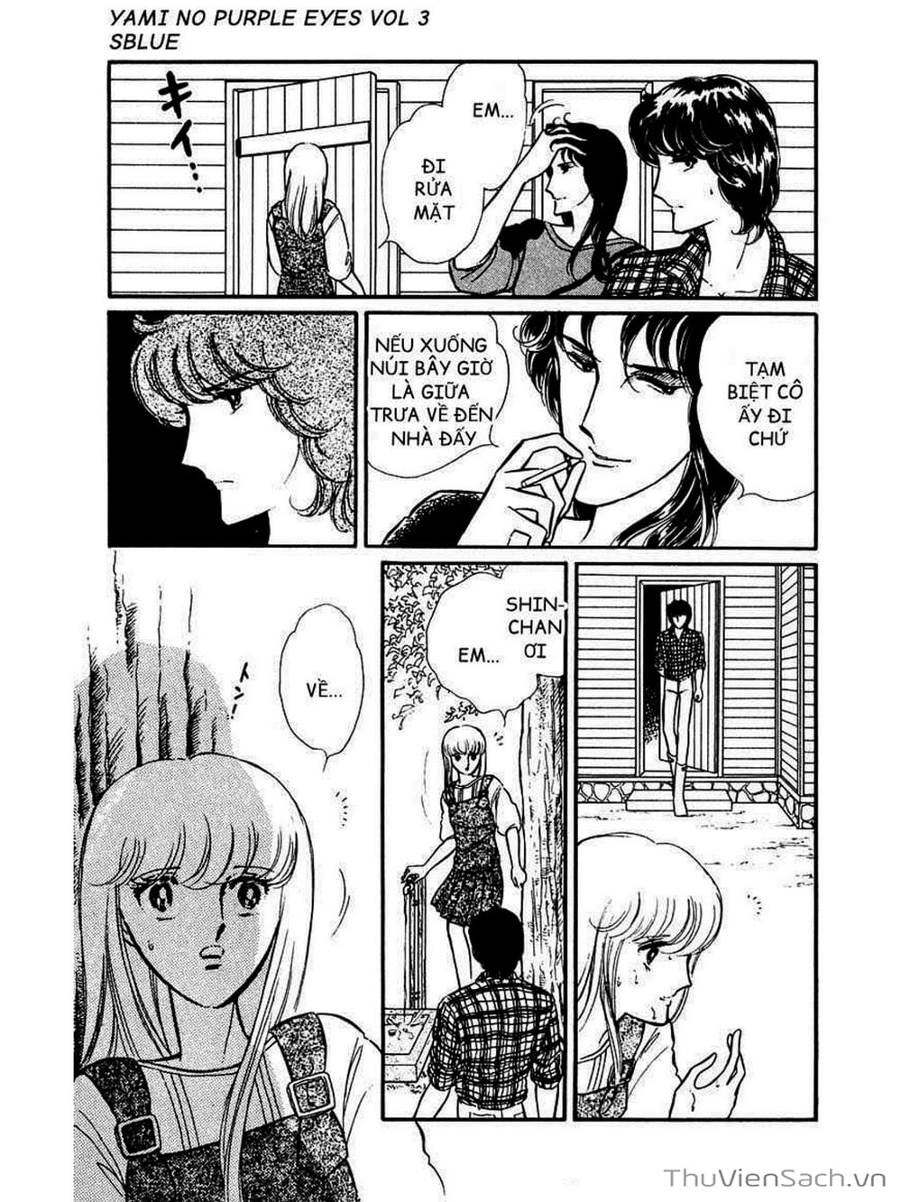 Truyện Tranh Cô Bé Huyền Bí - Yami No Purple Eyes trang 6