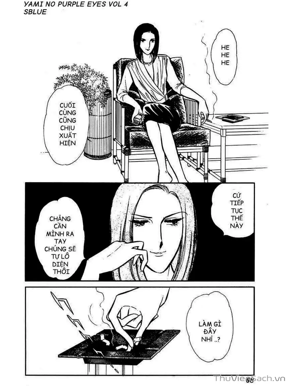 Truyện Tranh Cô Bé Huyền Bí - Yami No Purple Eyes trang 6