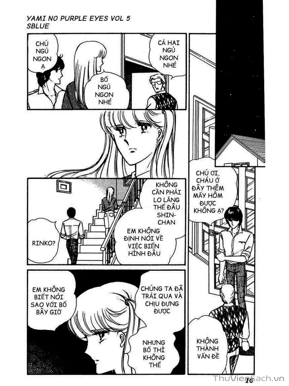 Truyện Tranh Cô Bé Huyền Bí - Yami No Purple Eyes trang 6