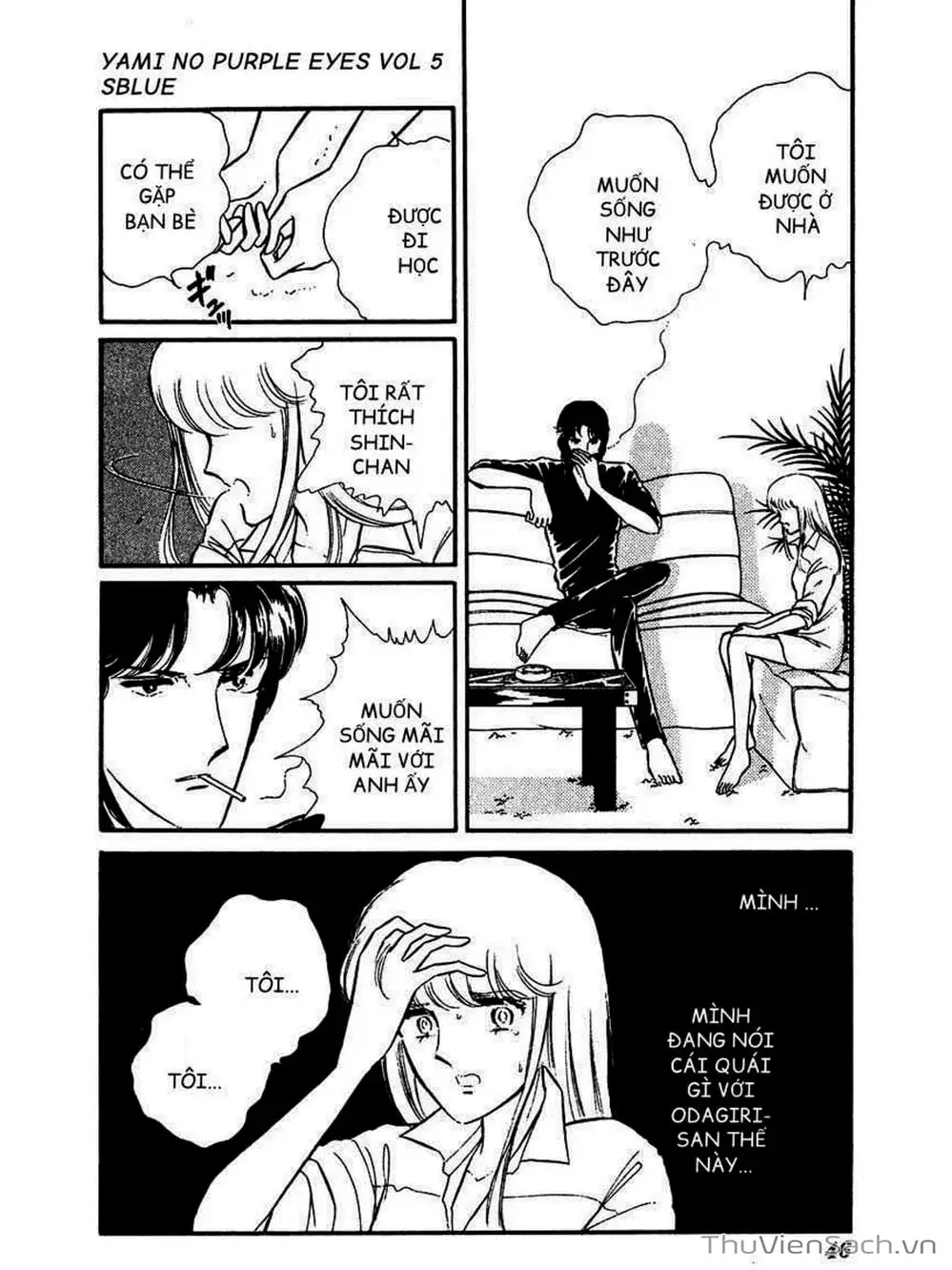 Truyện Tranh Cô Bé Huyền Bí - Yami No Purple Eyes trang 6