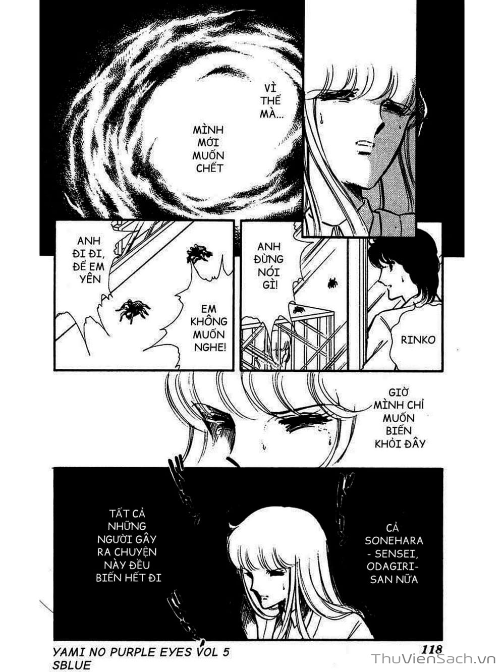 Truyện Tranh Cô Bé Huyền Bí - Yami No Purple Eyes trang 6