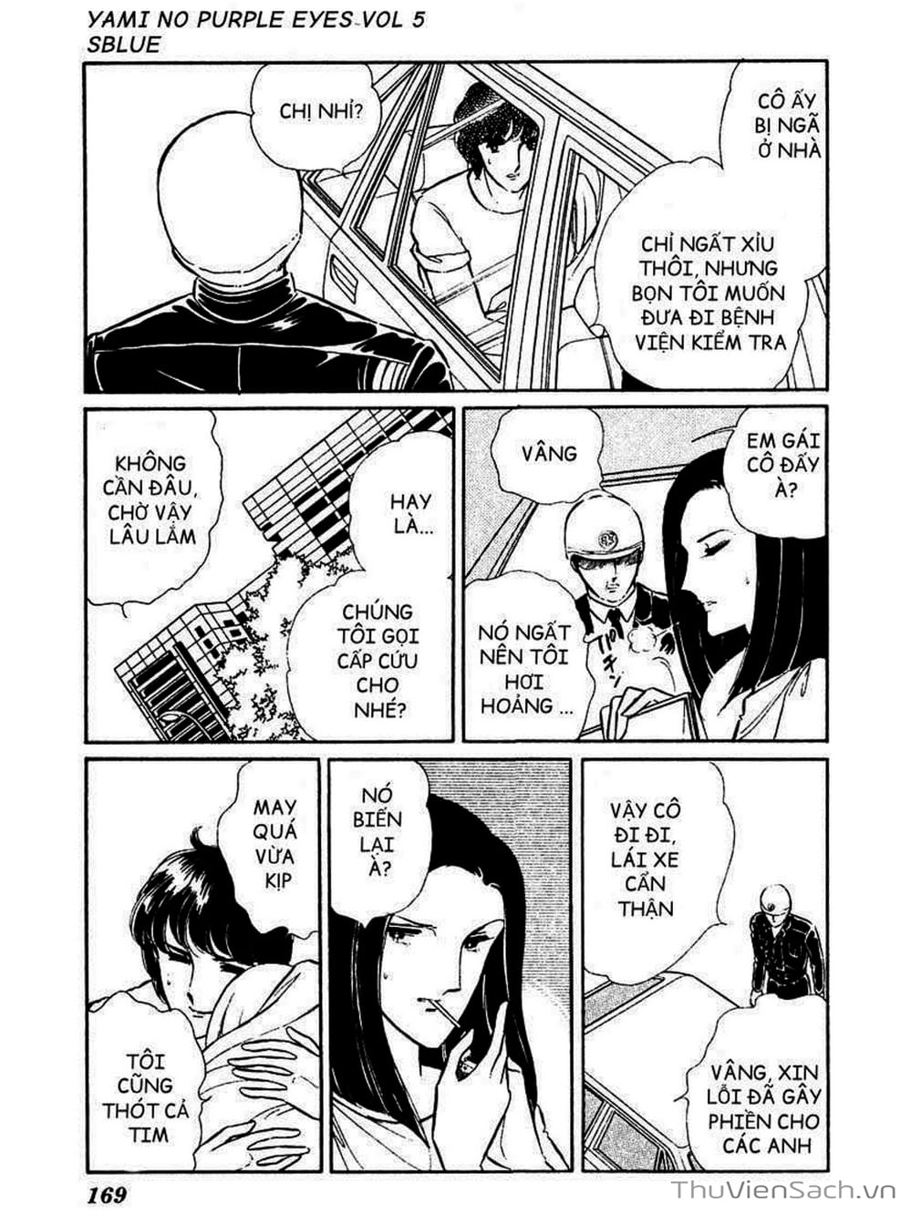 Truyện Tranh Cô Bé Huyền Bí - Yami No Purple Eyes trang 6