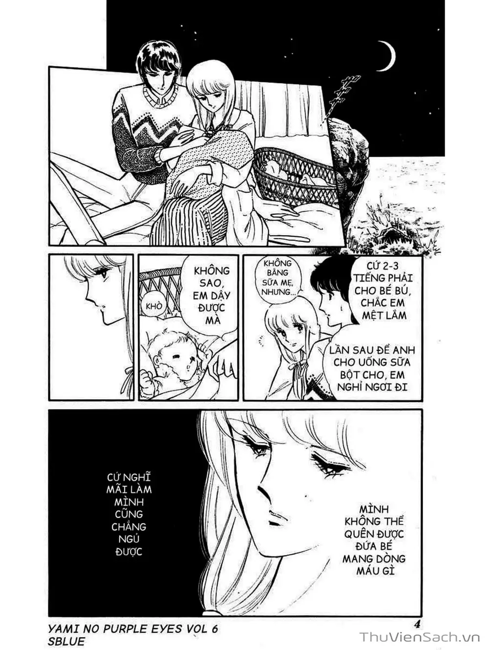 Truyện Tranh Cô Bé Huyền Bí - Yami No Purple Eyes trang 6