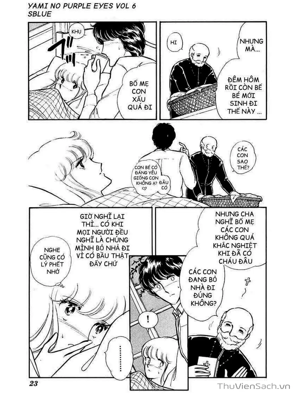 Truyện Tranh Cô Bé Huyền Bí - Yami No Purple Eyes trang 6