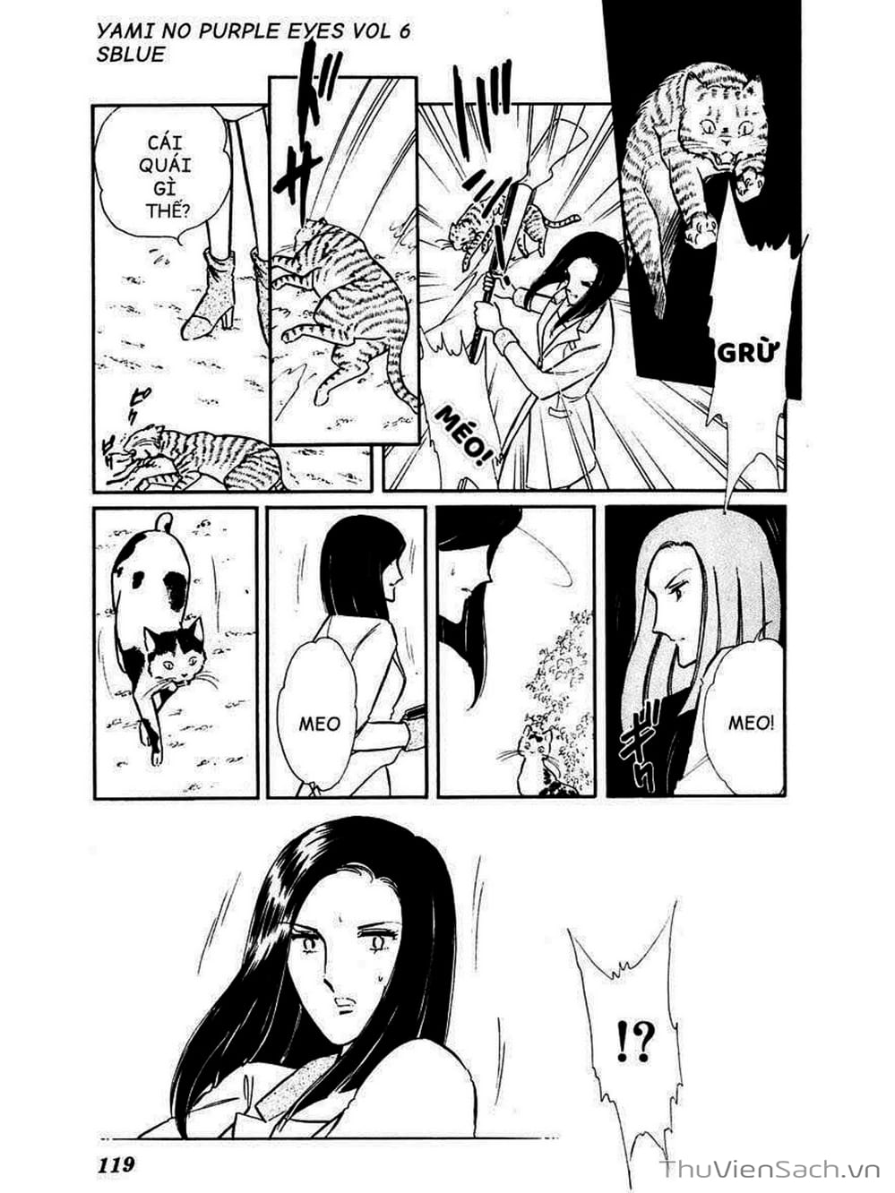Truyện Tranh Cô Bé Huyền Bí - Yami No Purple Eyes trang 6