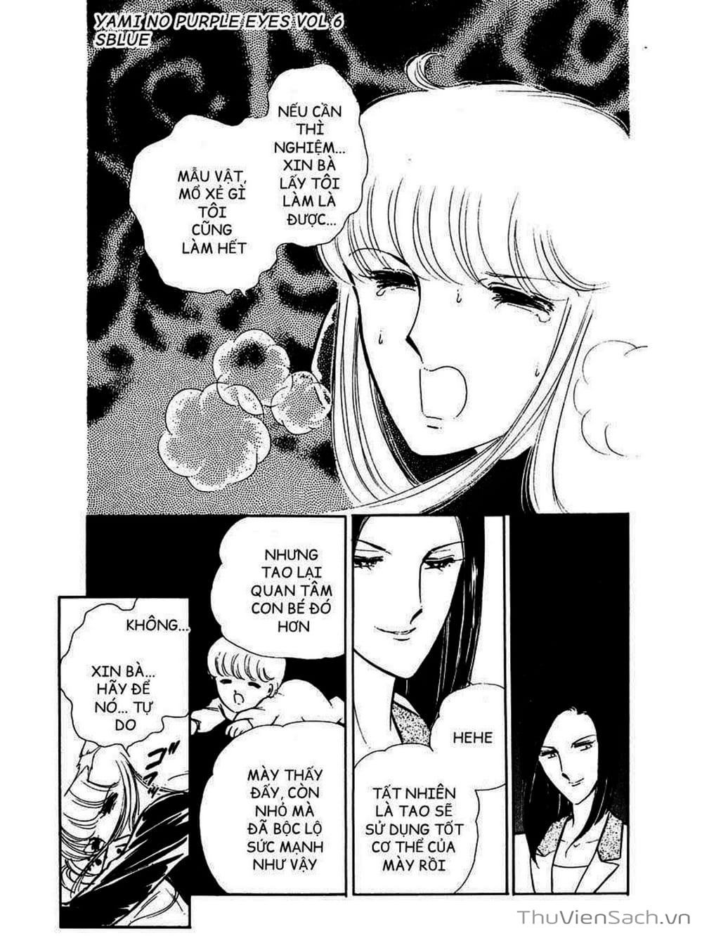 Truyện Tranh Cô Bé Huyền Bí - Yami No Purple Eyes trang 6