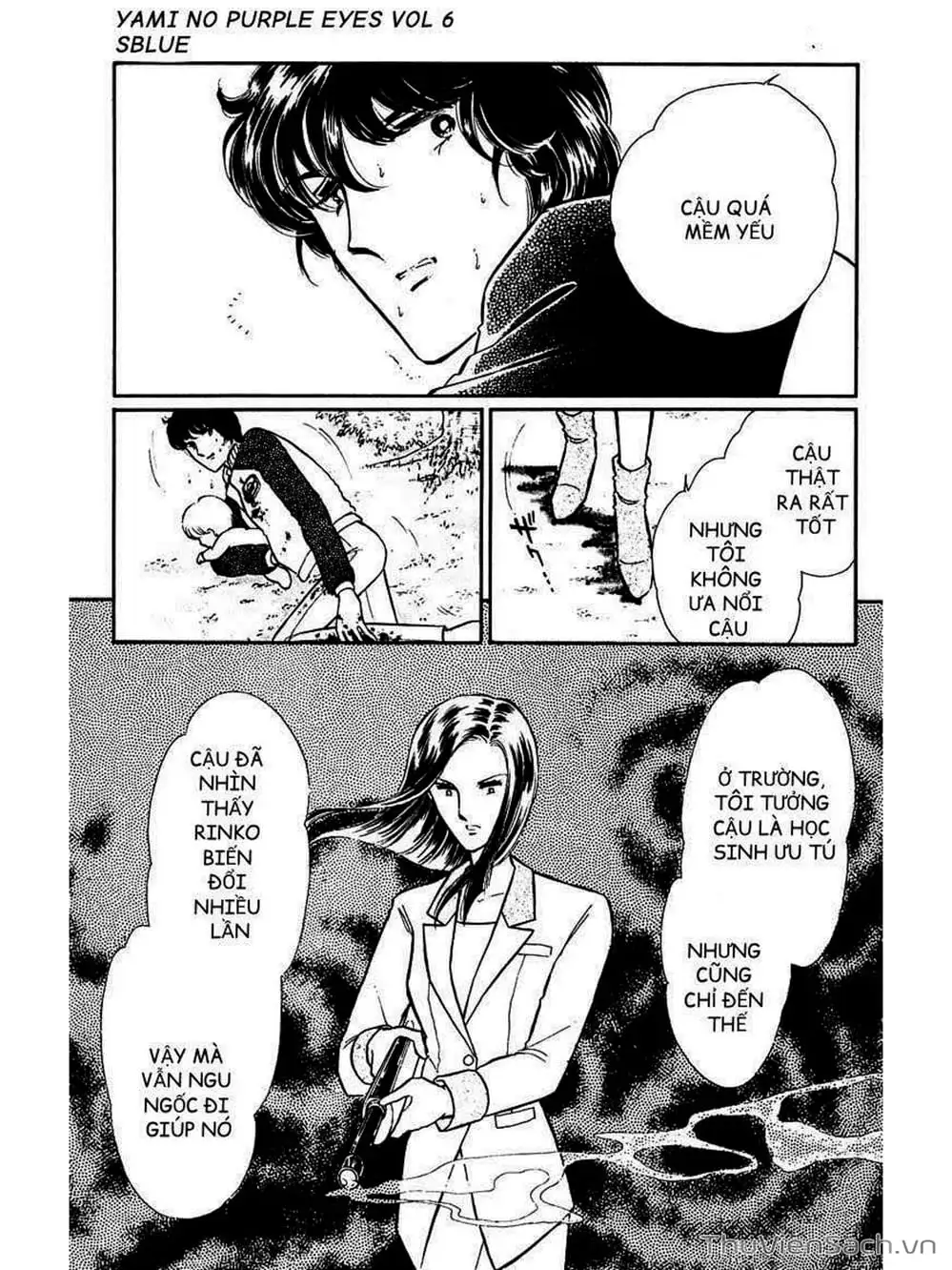 Truyện Tranh Cô Bé Huyền Bí - Yami No Purple Eyes trang 6