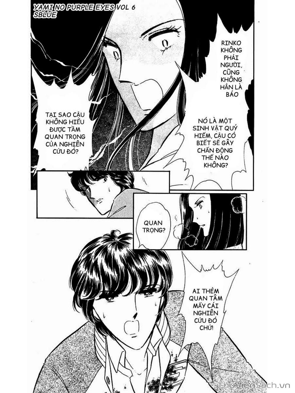 Truyện Tranh Cô Bé Huyền Bí - Yami No Purple Eyes trang 6