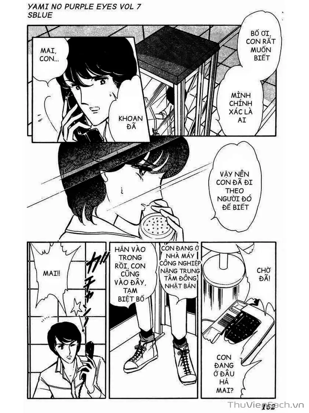 Truyện Tranh Cô Bé Huyền Bí - Yami No Purple Eyes trang 6