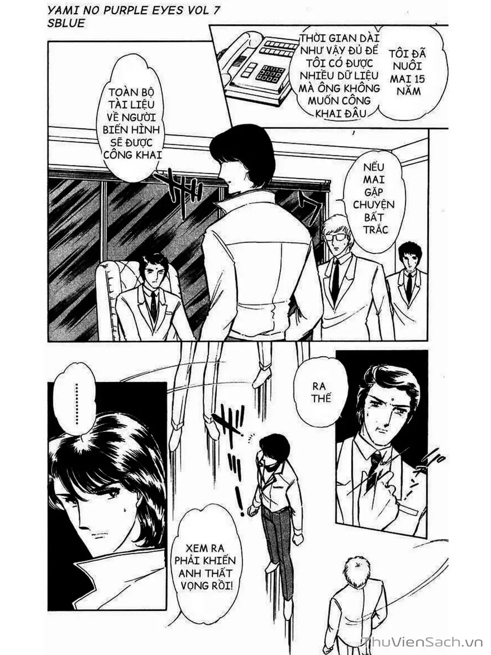 Truyện Tranh Cô Bé Huyền Bí - Yami No Purple Eyes trang 6