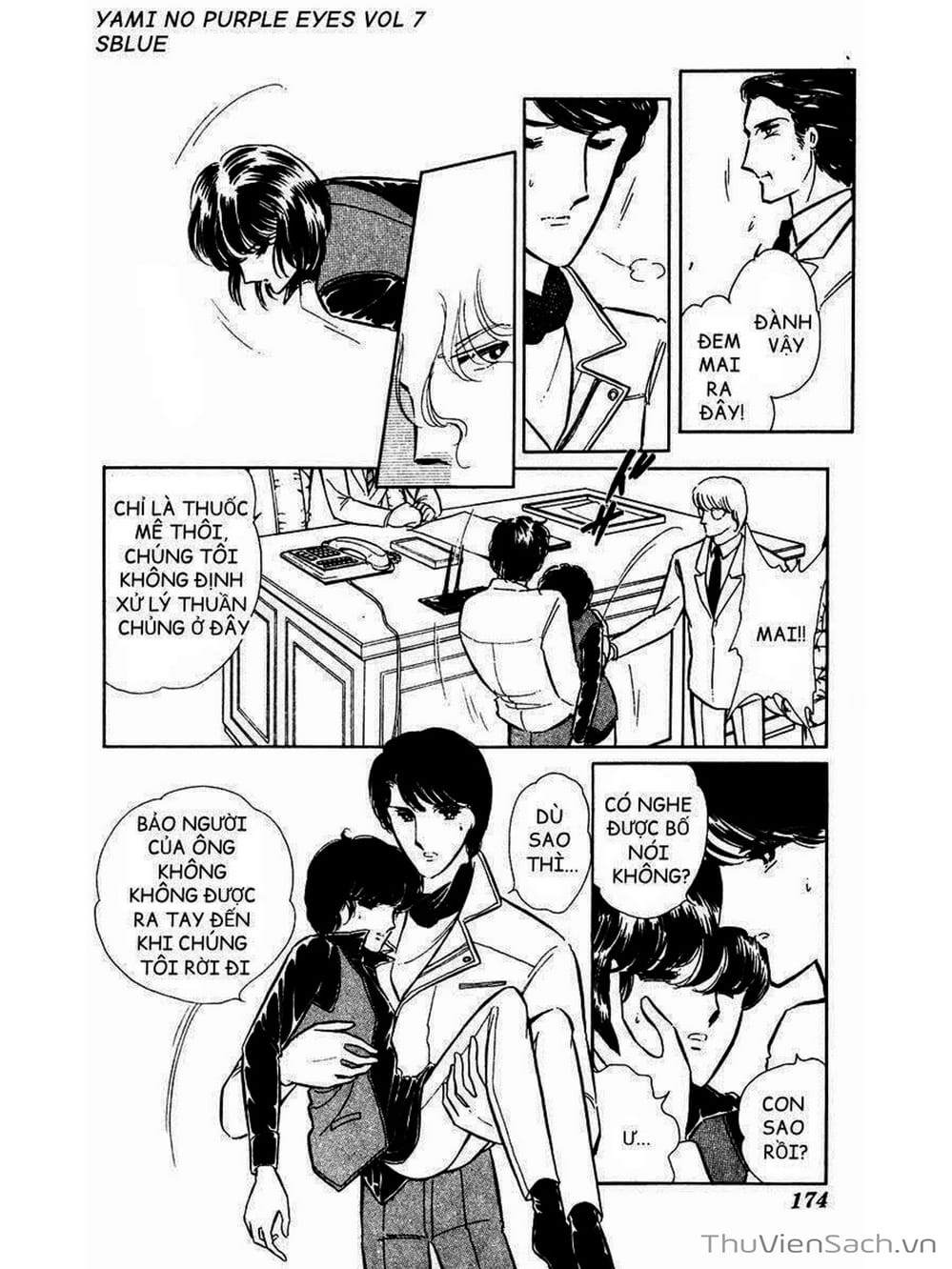 Truyện Tranh Cô Bé Huyền Bí - Yami No Purple Eyes trang 6