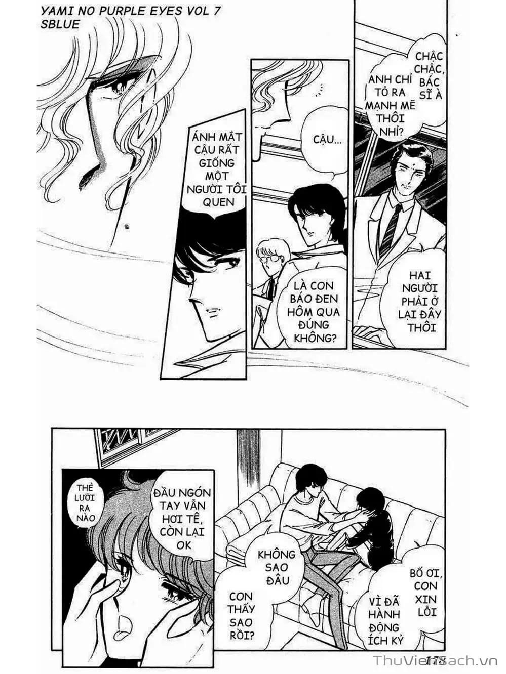 Truyện Tranh Cô Bé Huyền Bí - Yami No Purple Eyes trang 6