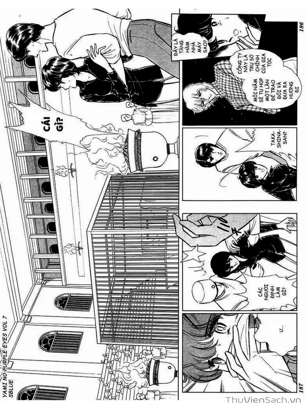 Truyện Tranh Cô Bé Huyền Bí - Yami No Purple Eyes trang 6