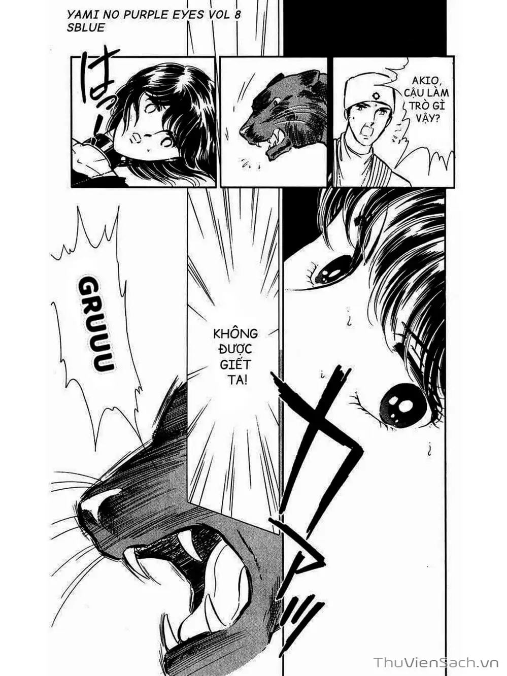 Truyện Tranh Cô Bé Huyền Bí - Yami No Purple Eyes trang 6