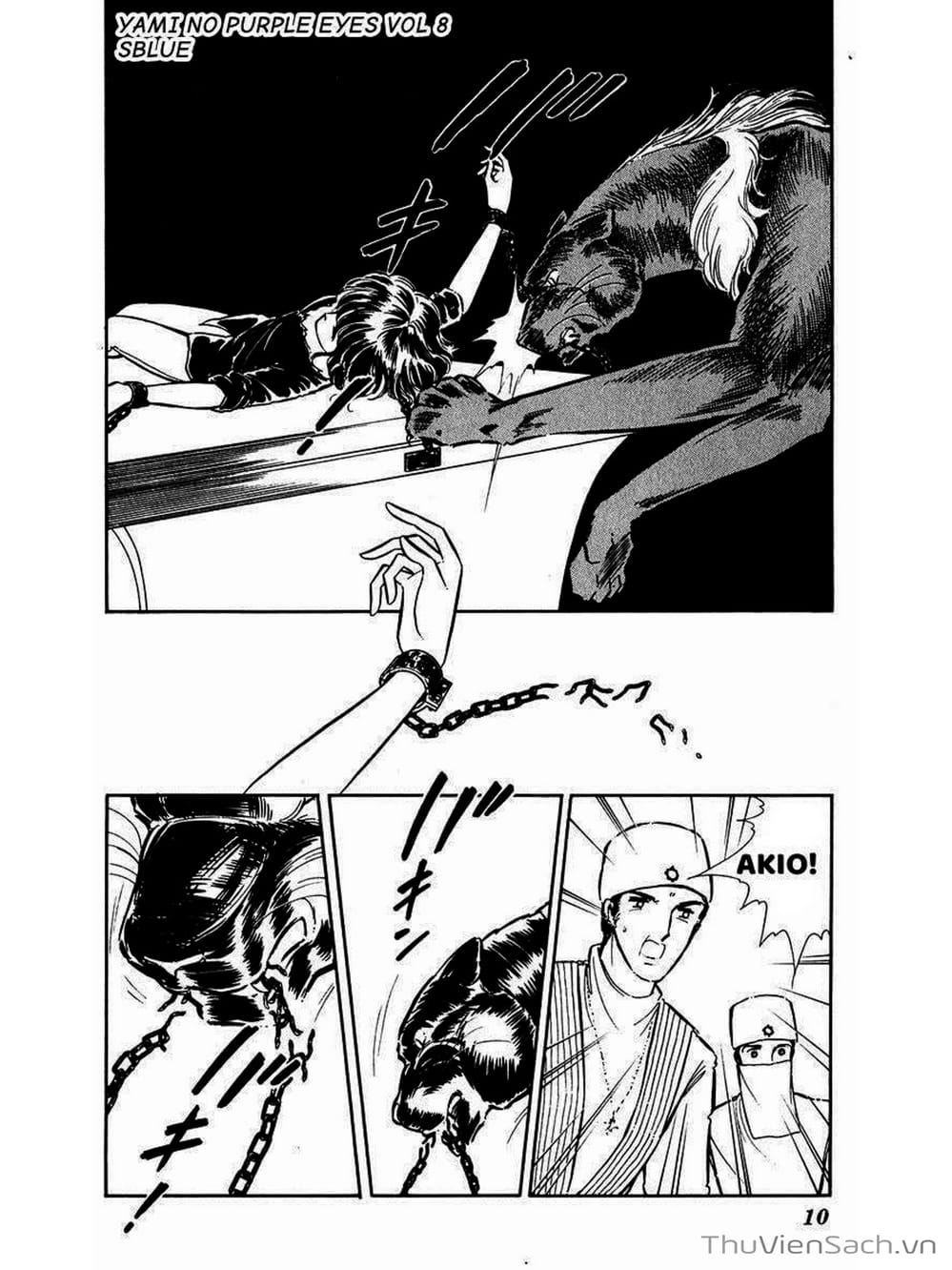 Truyện Tranh Cô Bé Huyền Bí - Yami No Purple Eyes trang 6