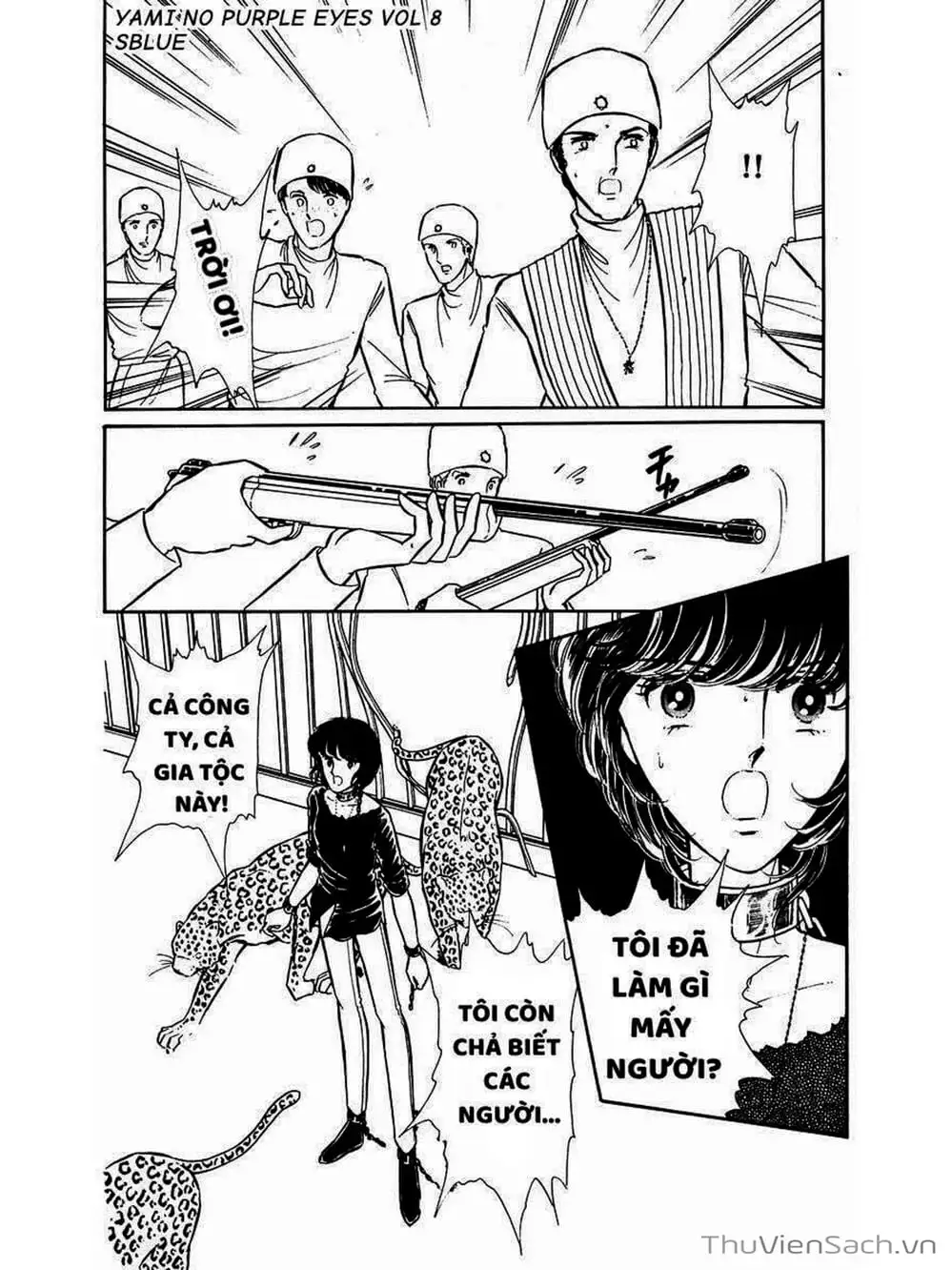 Truyện Tranh Cô Bé Huyền Bí - Yami No Purple Eyes trang 6