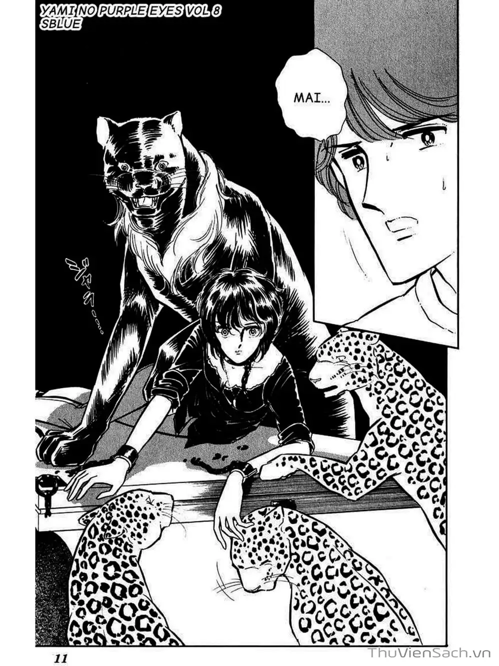 Truyện Tranh Cô Bé Huyền Bí - Yami No Purple Eyes trang 6