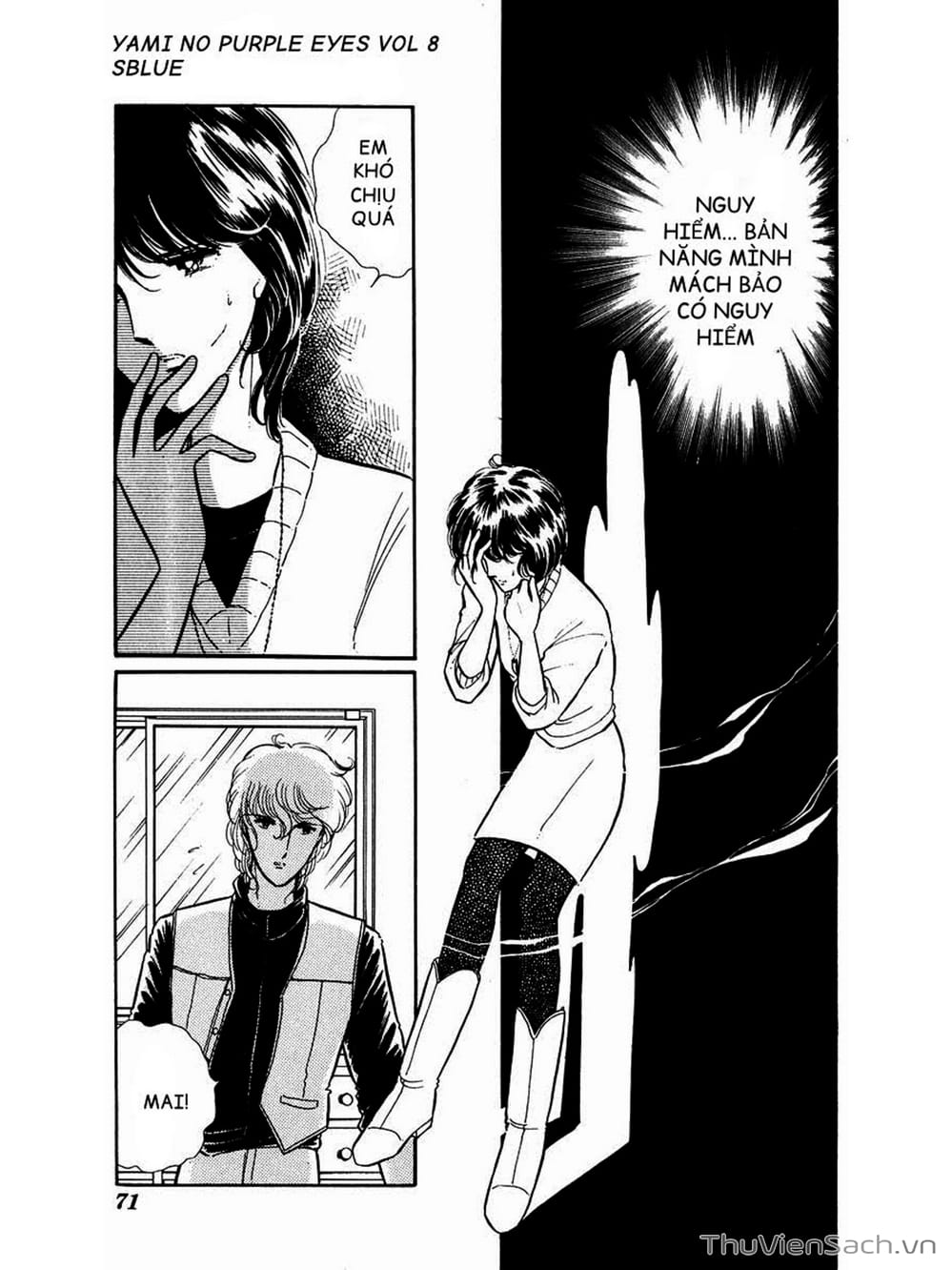 Truyện Tranh Cô Bé Huyền Bí - Yami No Purple Eyes trang 6
