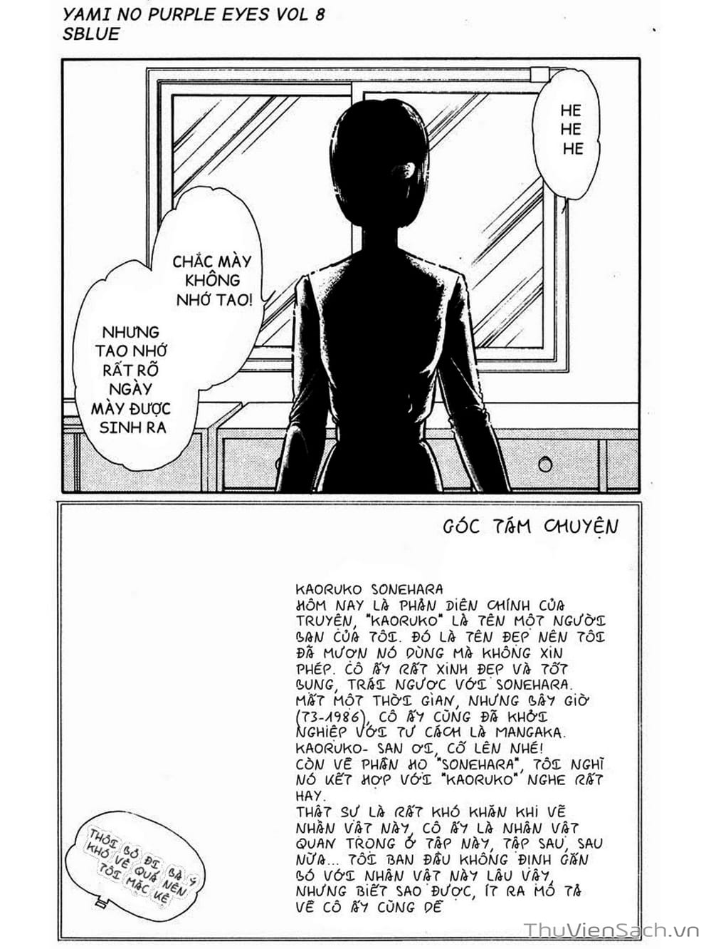 Truyện Tranh Cô Bé Huyền Bí - Yami No Purple Eyes trang 6