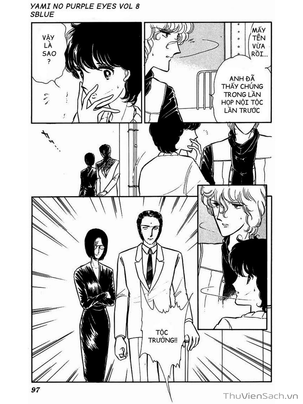 Truyện Tranh Cô Bé Huyền Bí - Yami No Purple Eyes trang 6