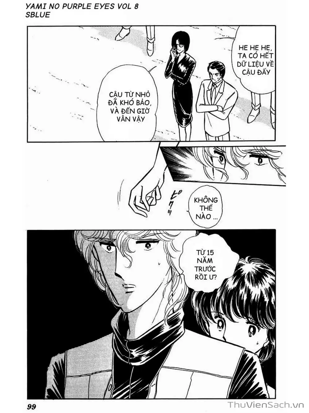 Truyện Tranh Cô Bé Huyền Bí - Yami No Purple Eyes trang 6