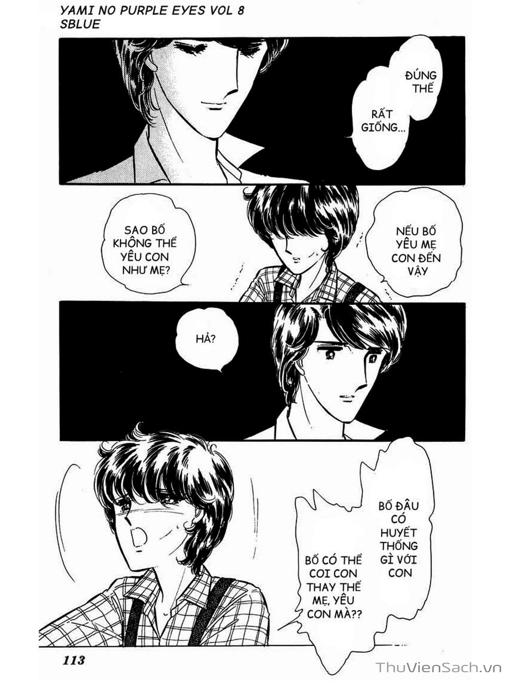 Truyện Tranh Cô Bé Huyền Bí - Yami No Purple Eyes trang 6