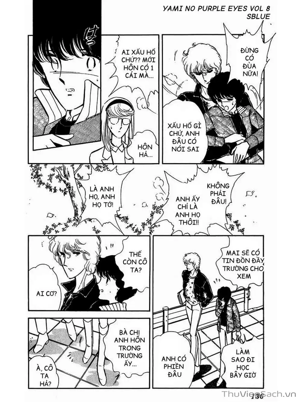 Truyện Tranh Cô Bé Huyền Bí - Yami No Purple Eyes trang 6