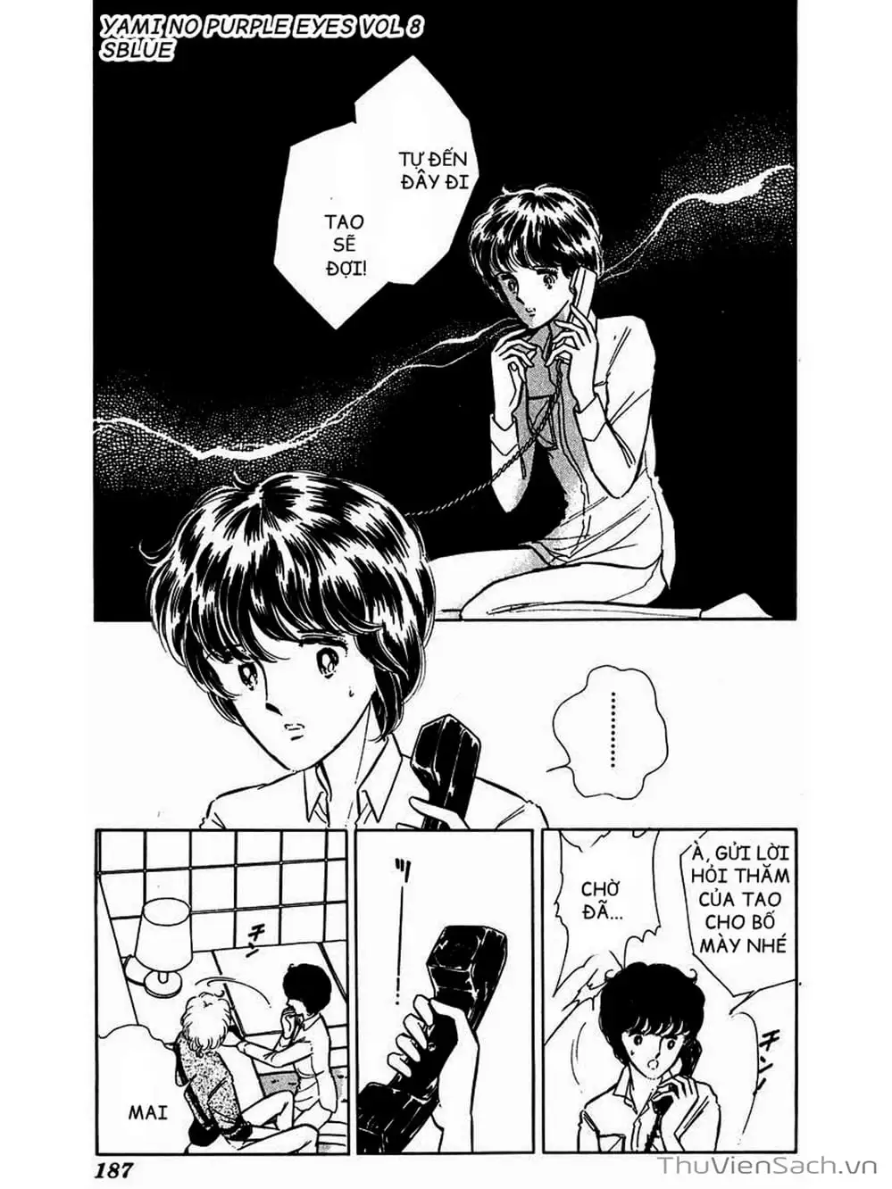 Truyện Tranh Cô Bé Huyền Bí - Yami No Purple Eyes trang 6