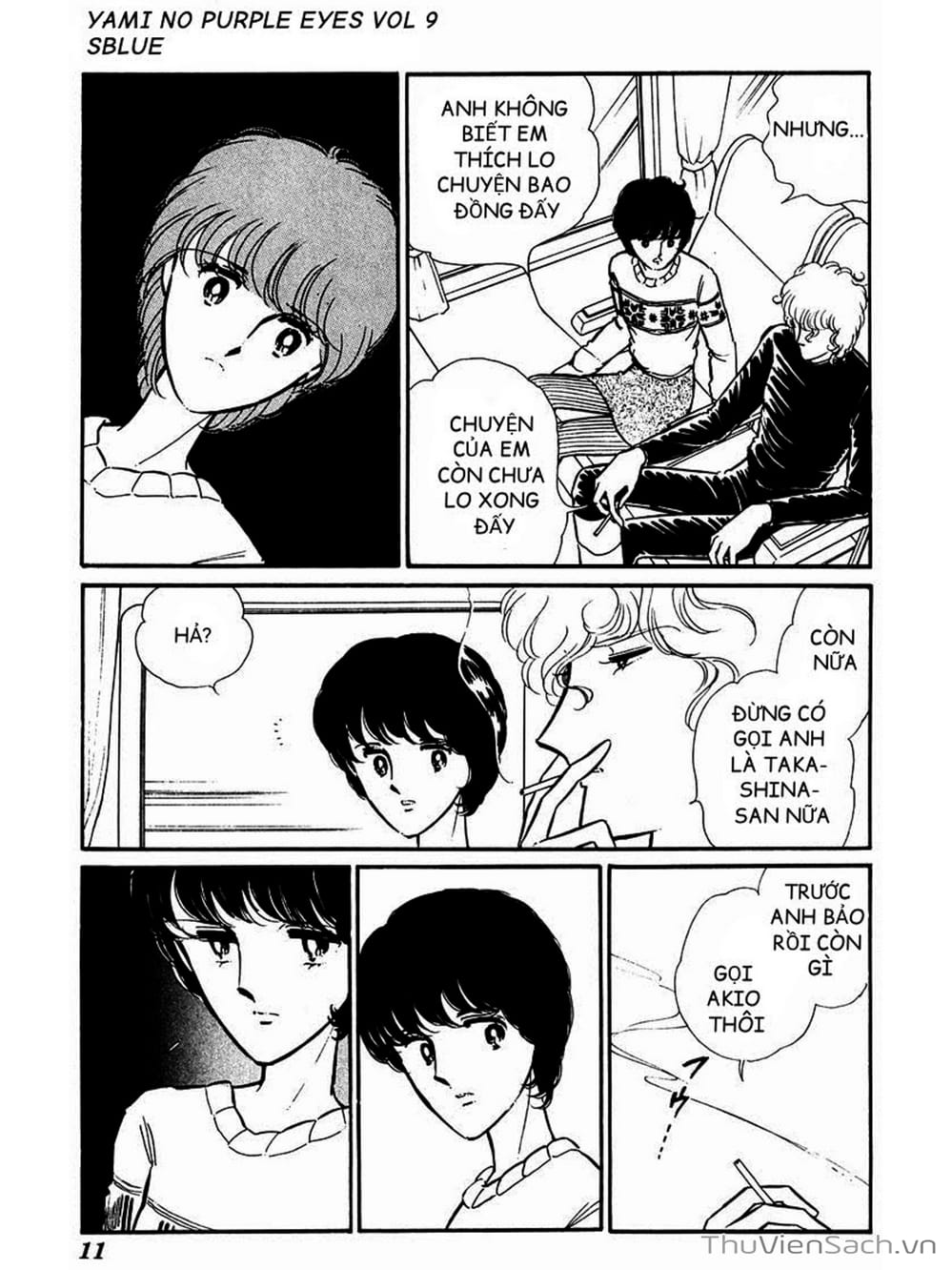 Truyện Tranh Cô Bé Huyền Bí - Yami No Purple Eyes trang 6