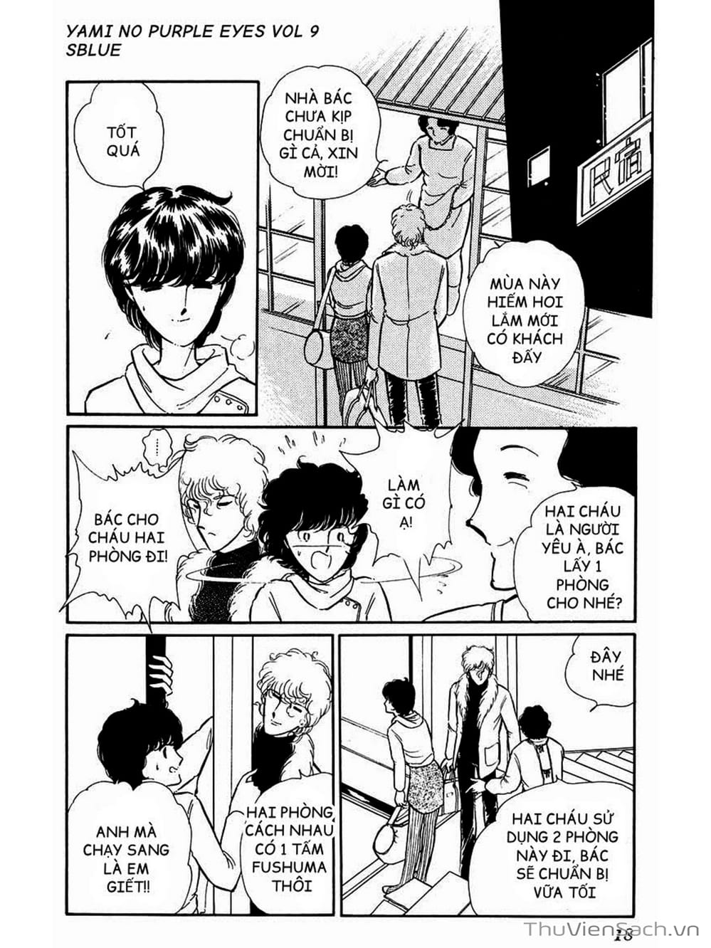 Truyện Tranh Cô Bé Huyền Bí - Yami No Purple Eyes trang 6