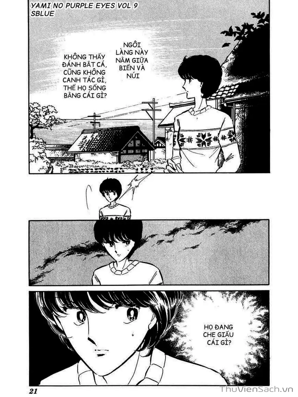 Truyện Tranh Cô Bé Huyền Bí - Yami No Purple Eyes trang 6