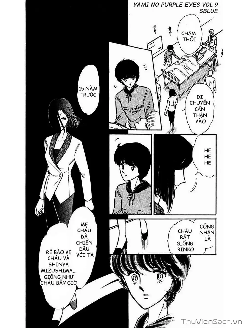Truyện Tranh Cô Bé Huyền Bí - Yami No Purple Eyes trang 6