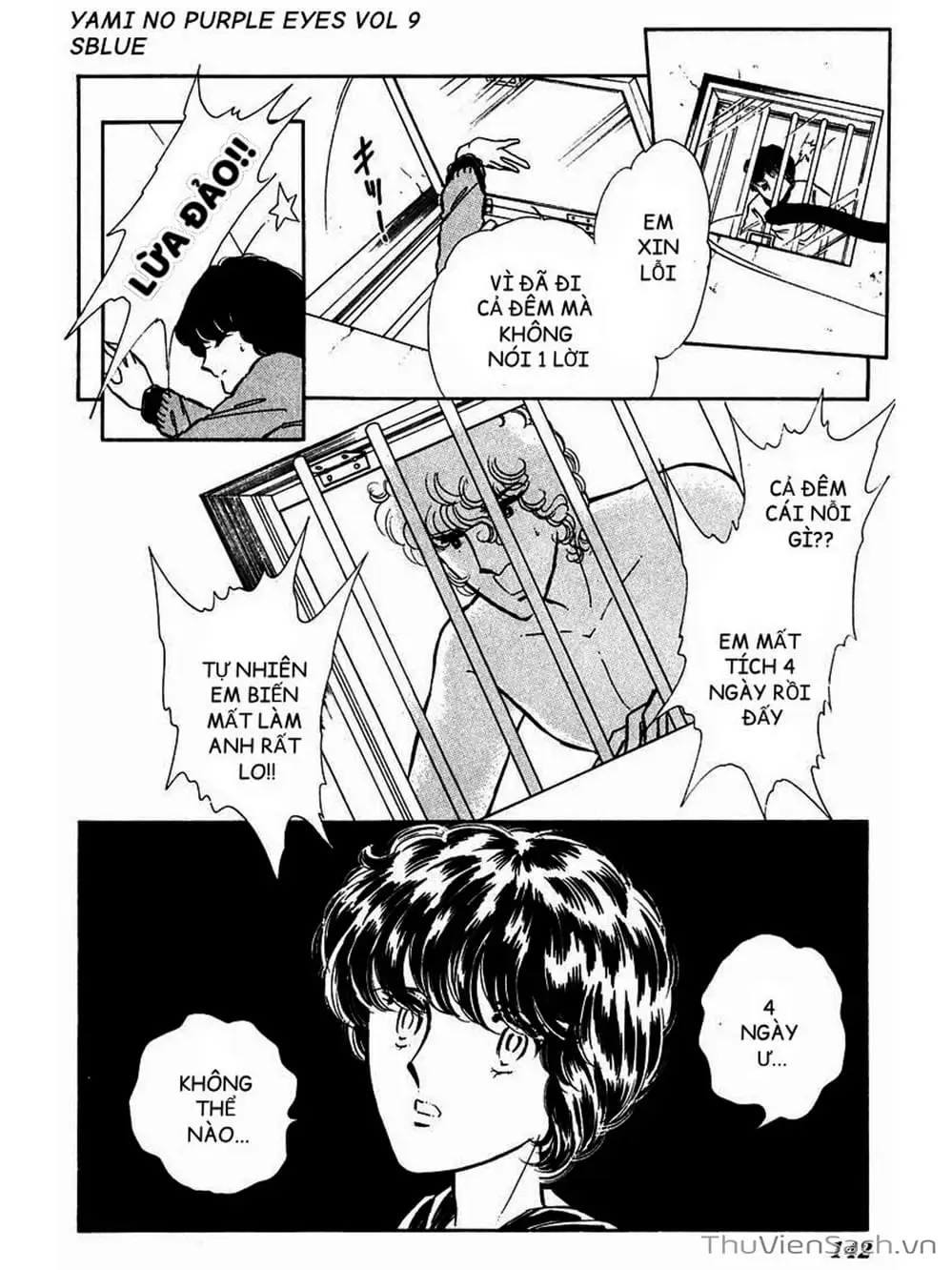Truyện Tranh Cô Bé Huyền Bí - Yami No Purple Eyes trang 6