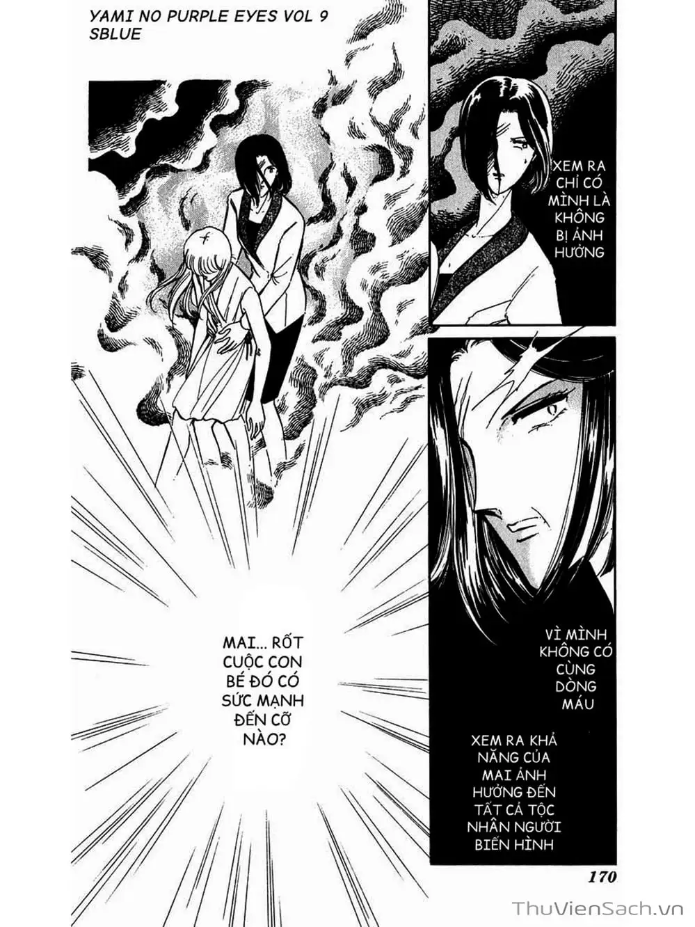 Truyện Tranh Cô Bé Huyền Bí - Yami No Purple Eyes trang 6