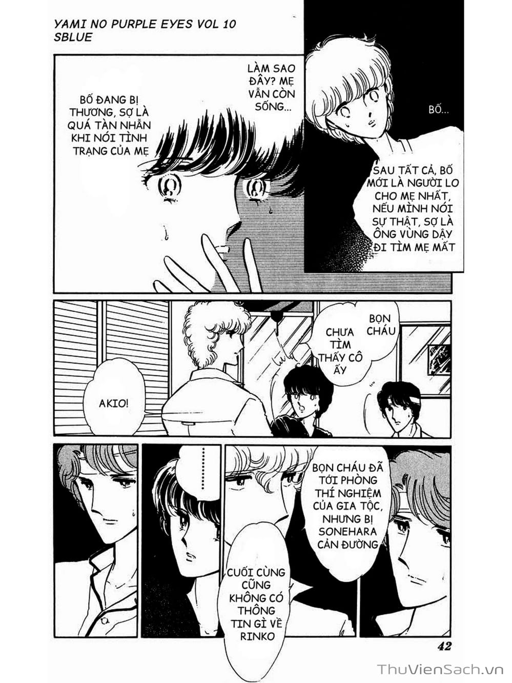 Truyện Tranh Cô Bé Huyền Bí - Yami No Purple Eyes trang 6