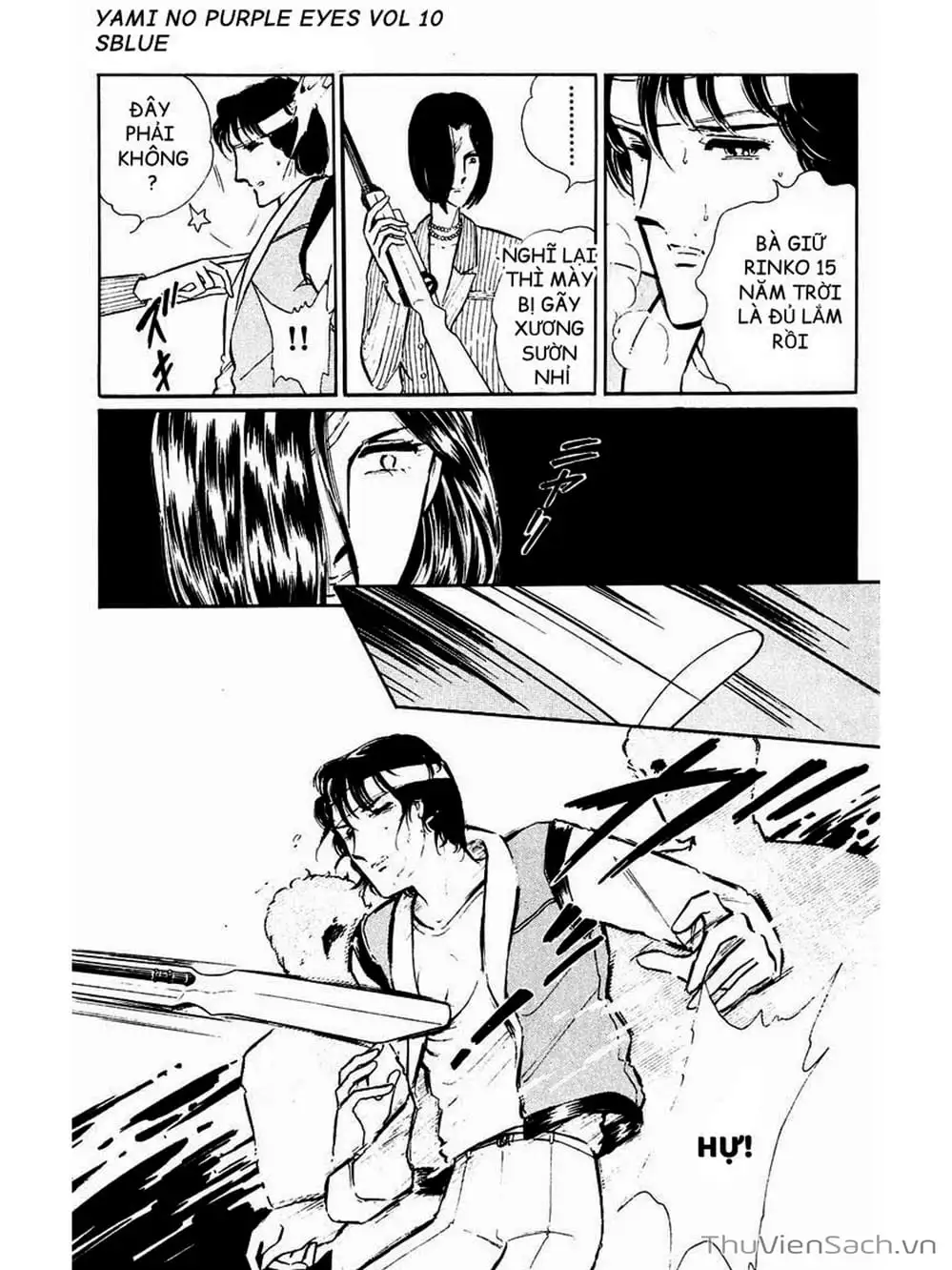 Truyện Tranh Cô Bé Huyền Bí - Yami No Purple Eyes trang 6