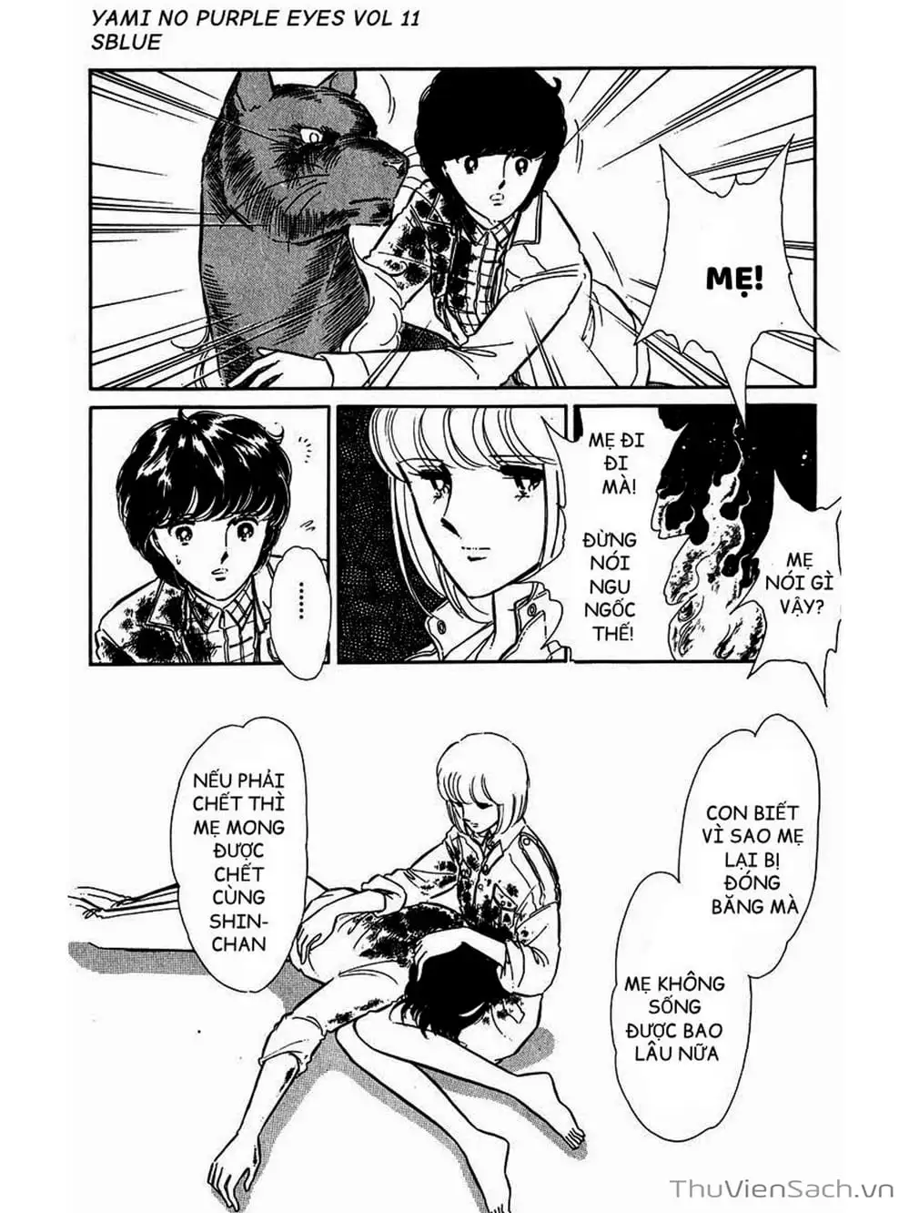 Truyện Tranh Cô Bé Huyền Bí - Yami No Purple Eyes trang 6