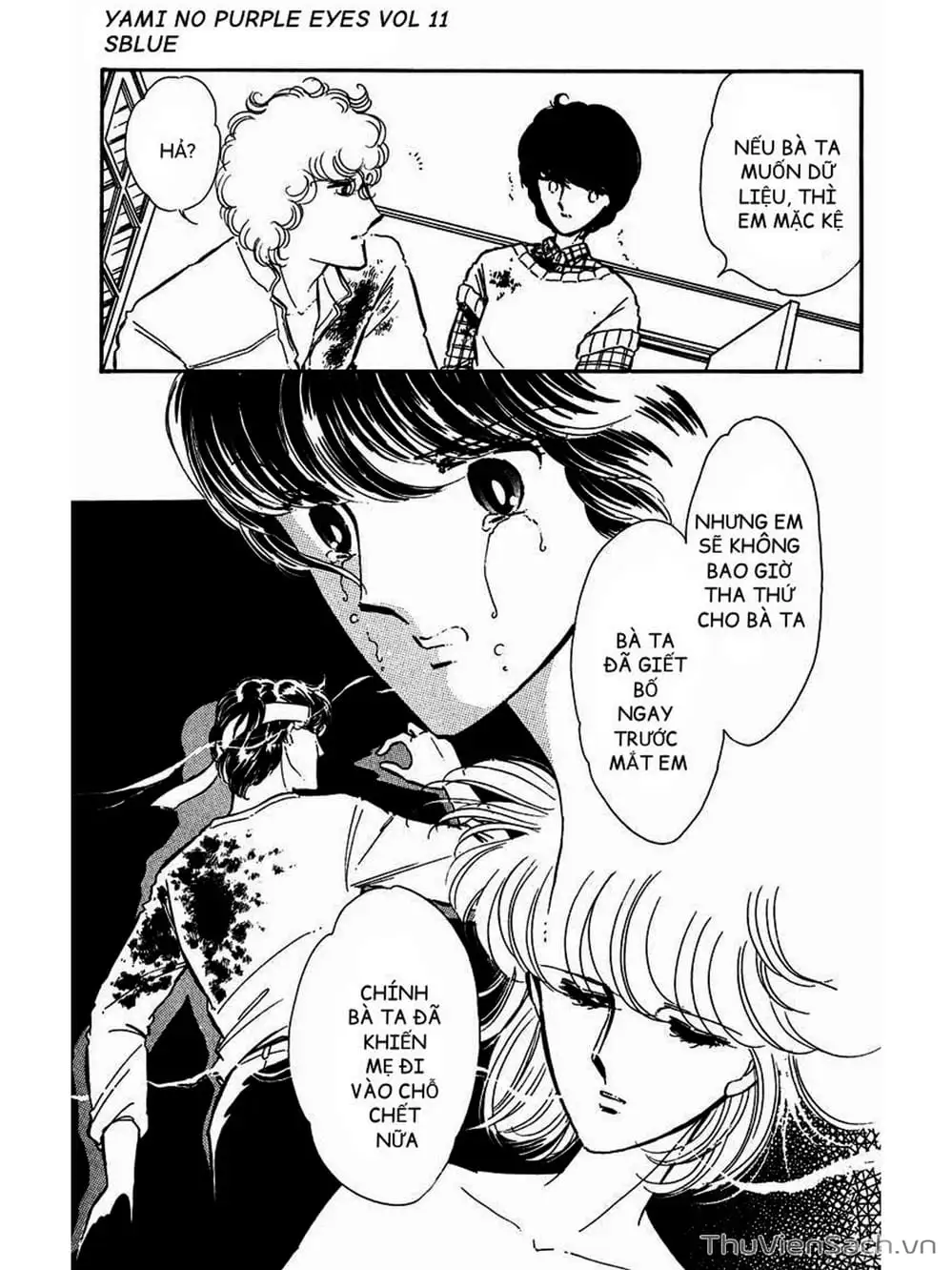 Truyện Tranh Cô Bé Huyền Bí - Yami No Purple Eyes trang 6