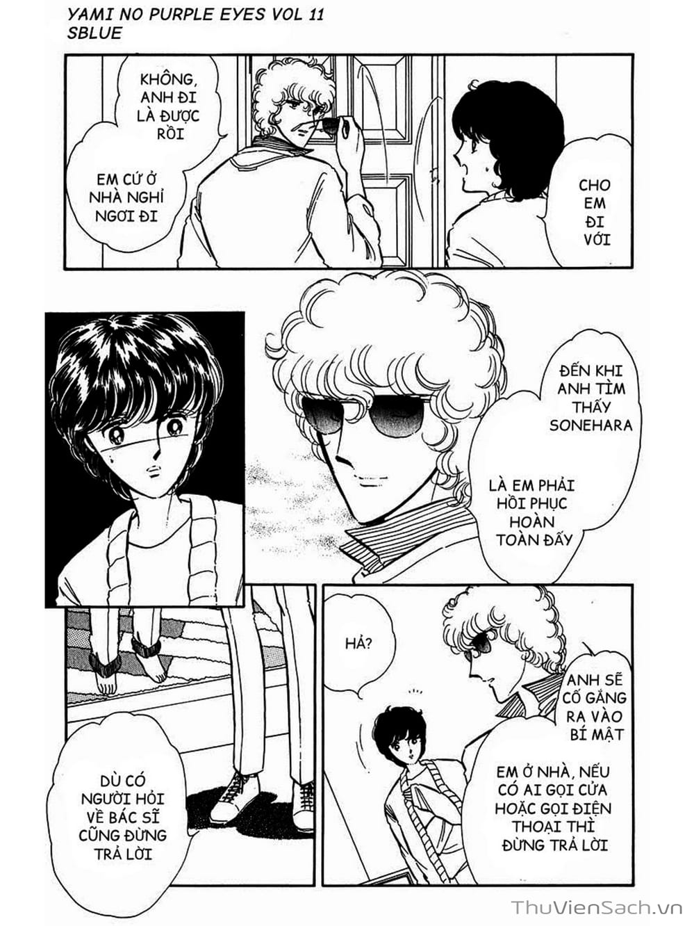 Truyện Tranh Cô Bé Huyền Bí - Yami No Purple Eyes trang 6