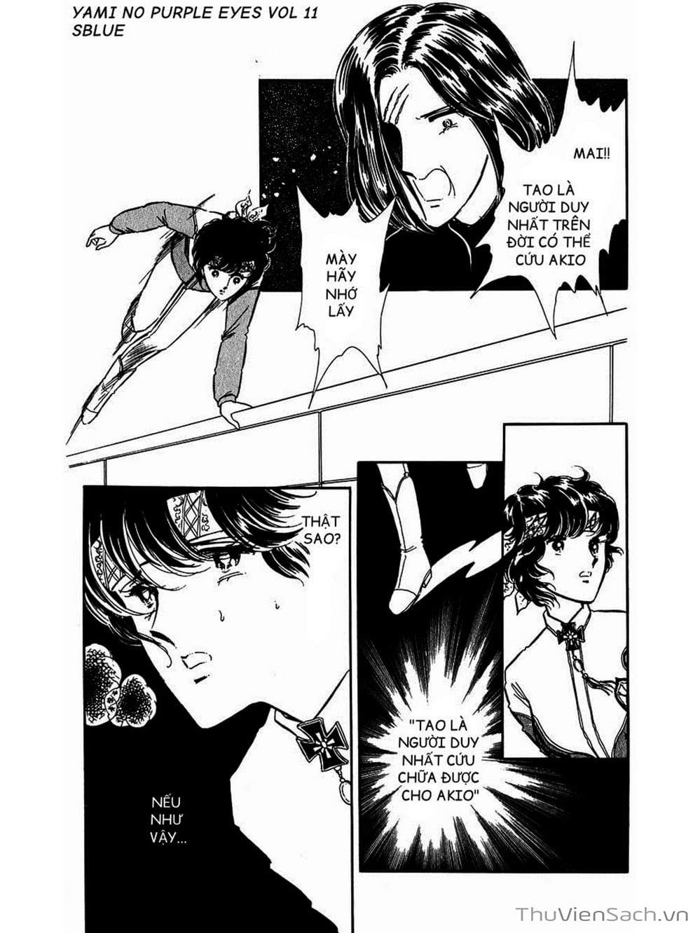 Truyện Tranh Cô Bé Huyền Bí - Yami No Purple Eyes trang 6
