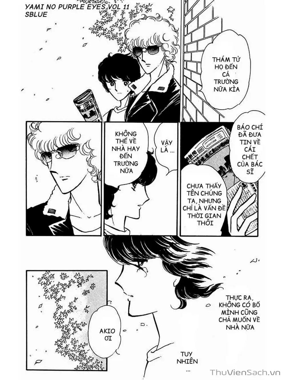 Truyện Tranh Cô Bé Huyền Bí - Yami No Purple Eyes trang 6